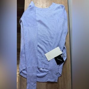 lululemon athletica Light Purple Cardigan